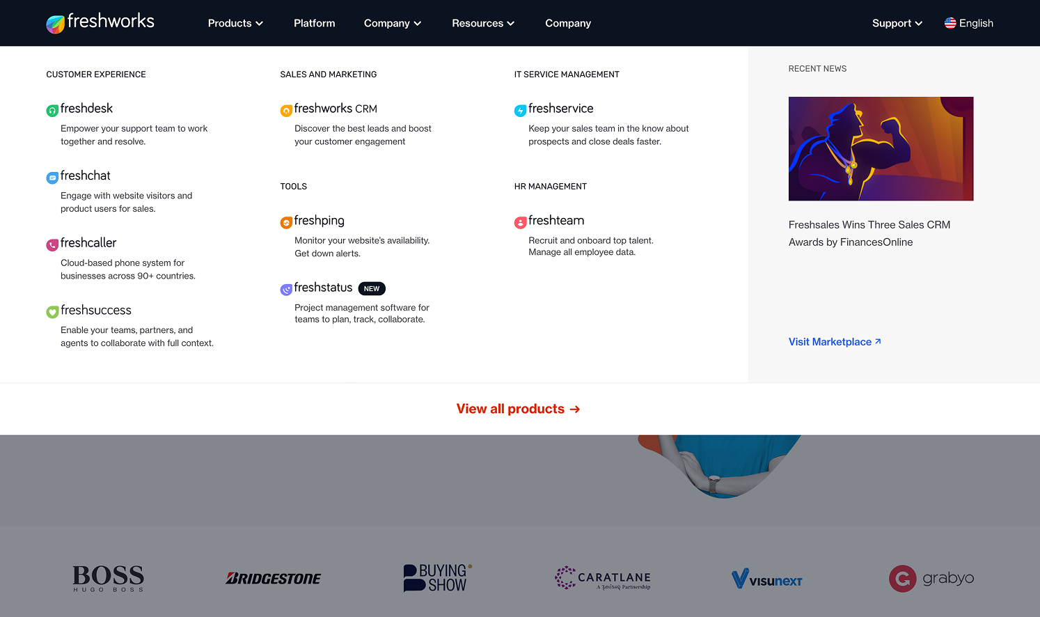 Freshworks wireframe 3