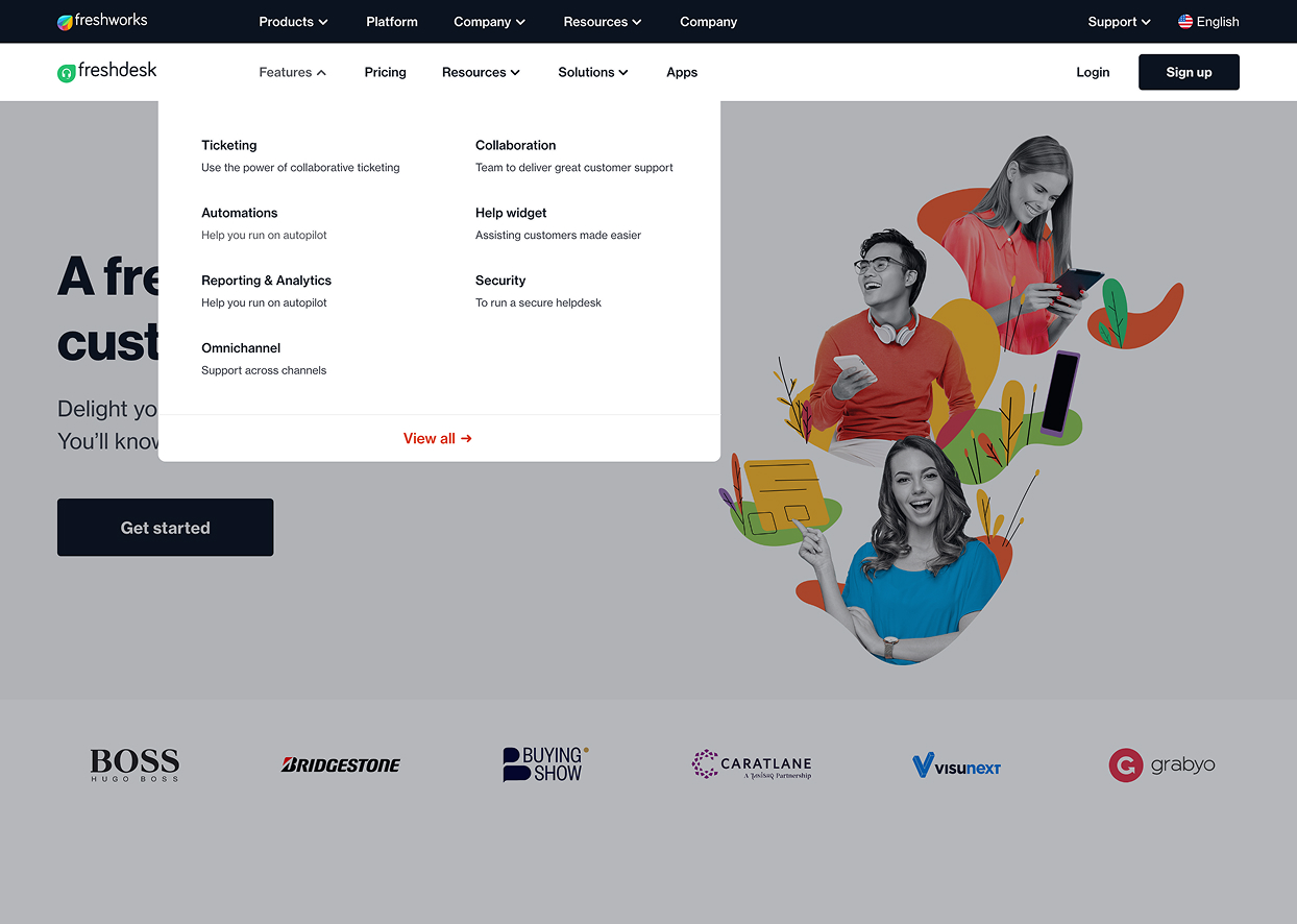 Freshworks wireframe 6